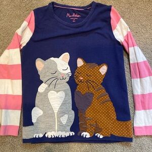 Mini Boden appliqué T-shirt age 7-8